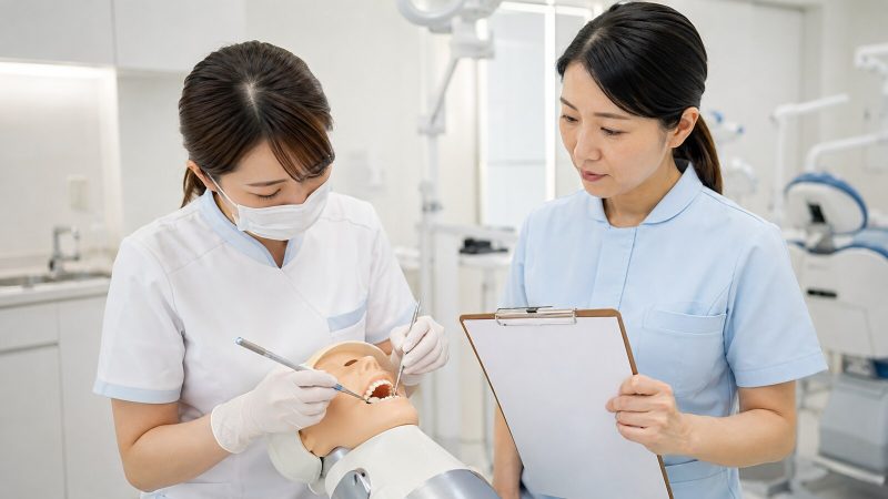 歯科衛生士の臨床スキルを評価する院内研修